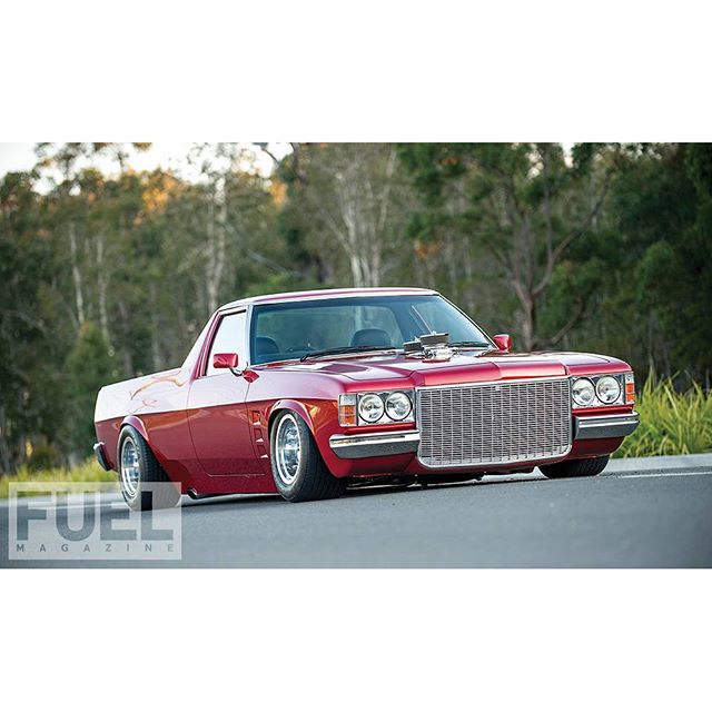  Shane Harvey's stunning 'GRUNTA' 1978 Holden HZ Ute, as featured in issue 21. #holden #holdenute #ute #hzholden #fuelmagazine #naturallightphotography 