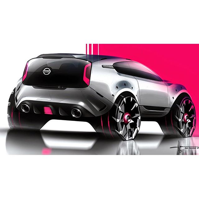  For our latest #ArtOfDrive feature we talk to young French auto designer Alan Derosier. Click through to the @fueltank.cc app for the full illustrated interview. #cardesigner #cardesign #autodesign #carsketch #carsketching 