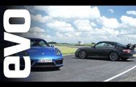 Porsche 911 GT3 vs Cayman GTS | evo TRACK BATTLE